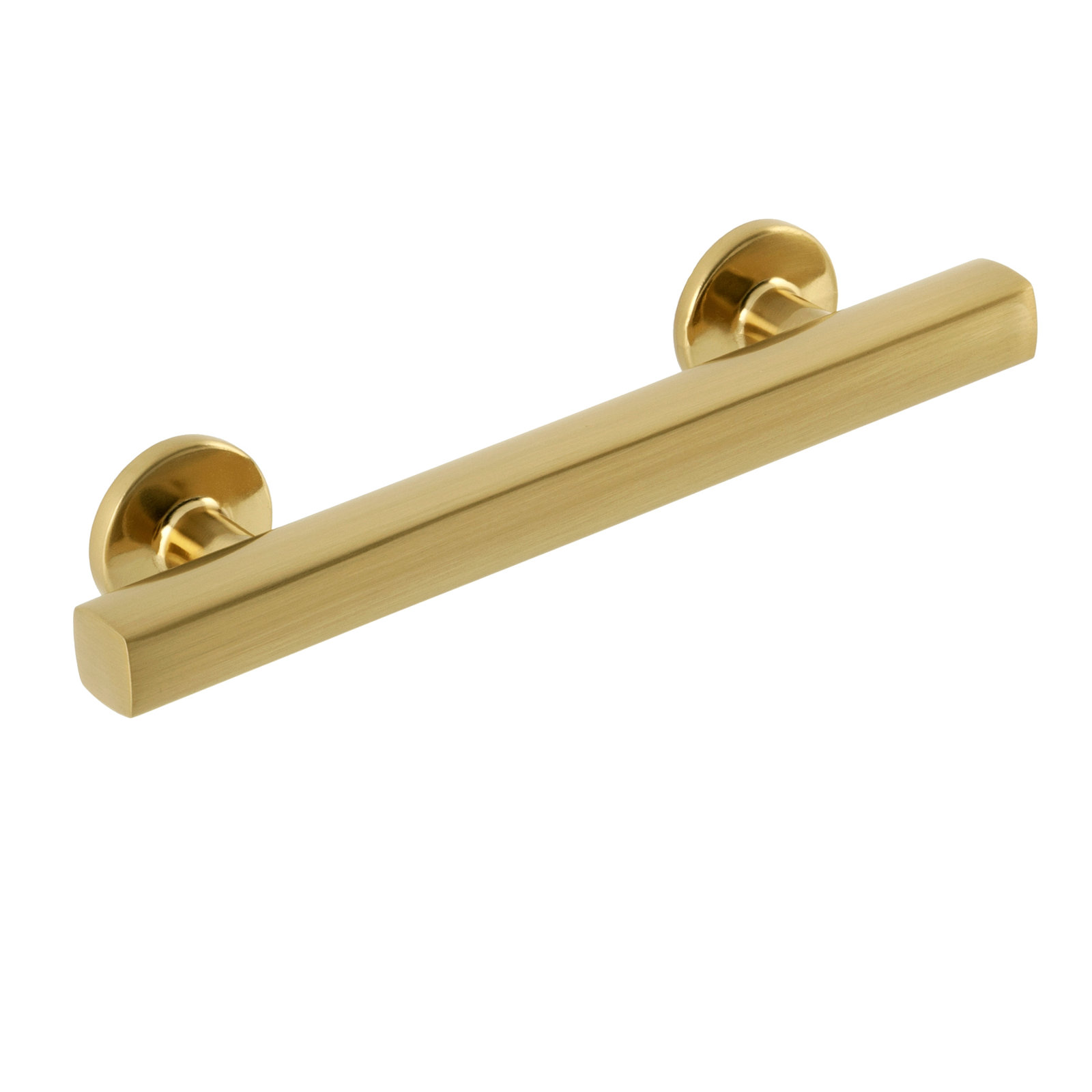 Flynn Bar Pull, Satin Brass, 3 1/2"