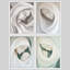 Ensemble de 4 pièces d'art mural mère et enfant - Douces impressions minimalistes d'inspiration religieuse aux tons pastel-112374862-112374865