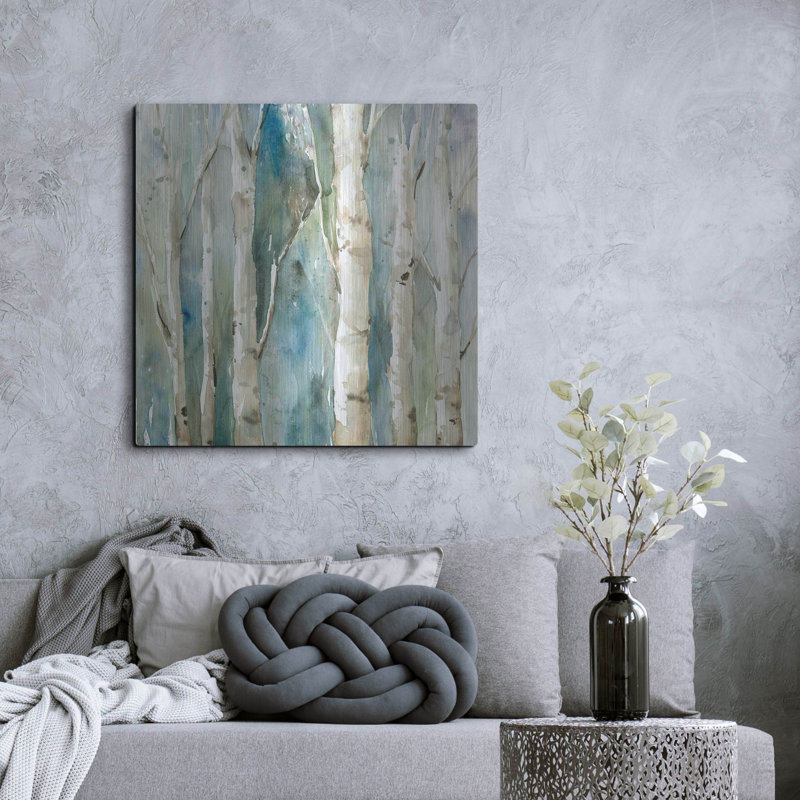 «River Birch» par Carol Robinson, H 36 po x l 36 po