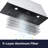 29 in.Stainless Steel Built-in Under Cabinet Range Hood in Black-126427233