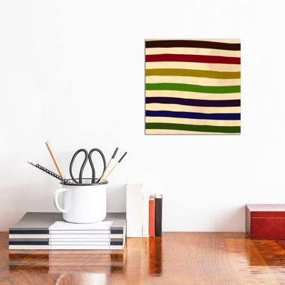 Earn Your Stripes (After Caporel) by 5by5collective - Wrapped Canvas Print