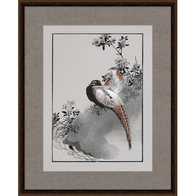 Native Bird Block 2 - Peinture encadrée