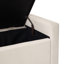 Jade Upholstered Ottoman Storage Bench-113911390