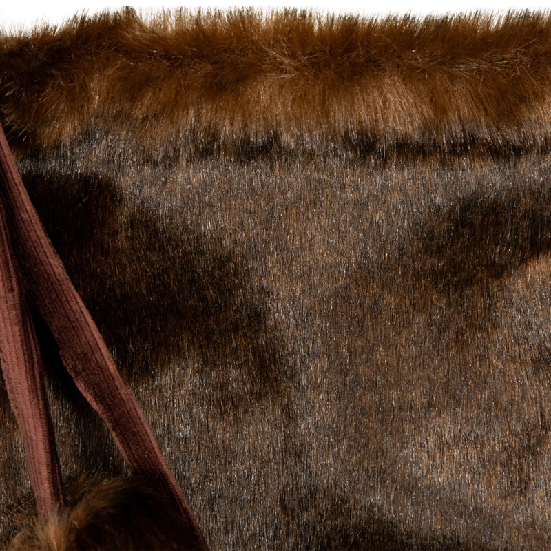 Bas de polyester, Brun foncé