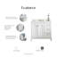 Ensemble de meuble-lavabo simple 36 po Bernardo-1354015971-1345498445