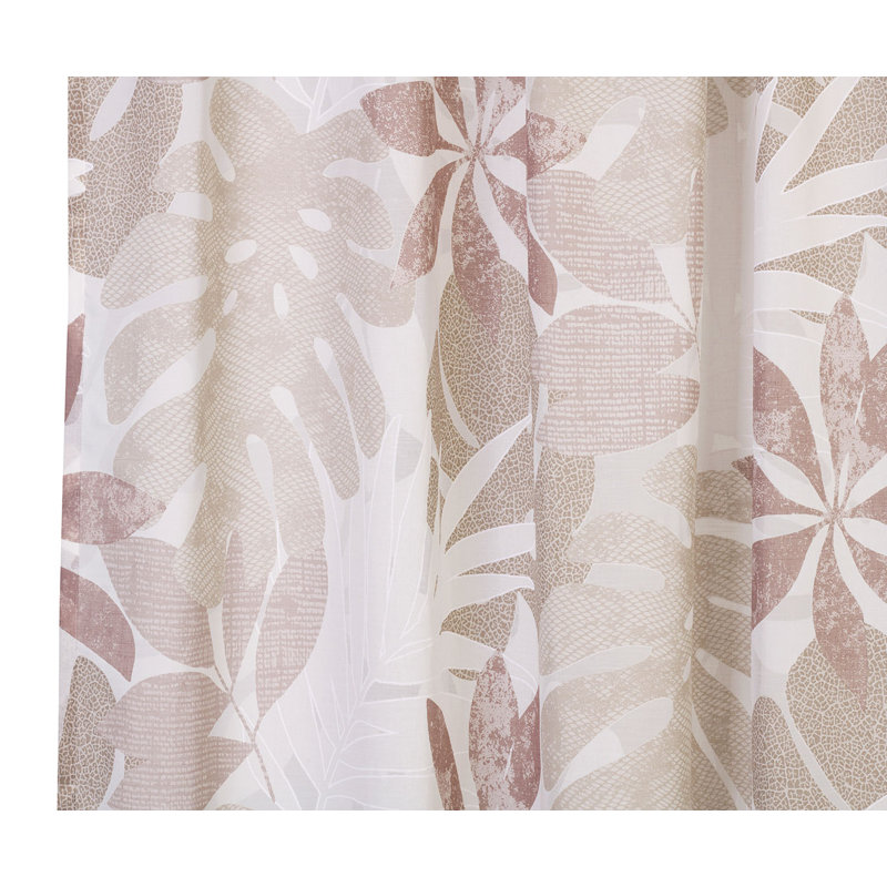 Craigmore Semi Shreer Curtain, Pink