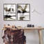 "Abstract Composition Urban Complex" par Nina Blue - ensemble de 2 impressions sur bois-242972427-242972424