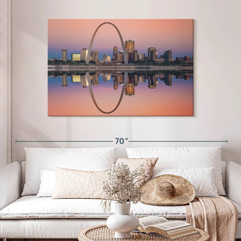 Rorry St Louis Skyline, 32" H x 48" W