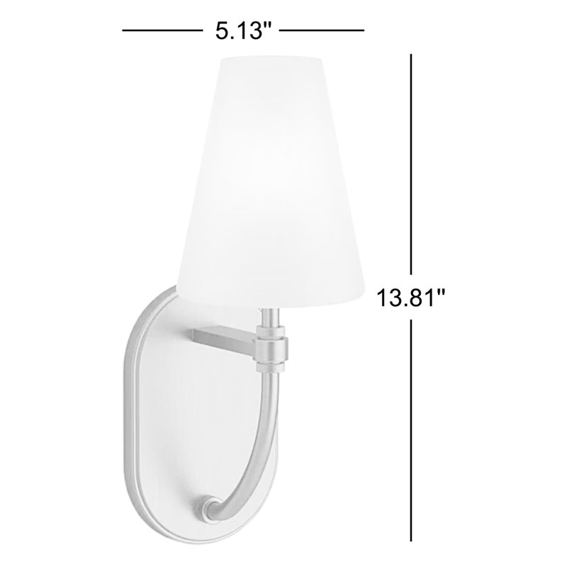 Kernen By Studio McGee One-Light Sconce, Brushed Nickel