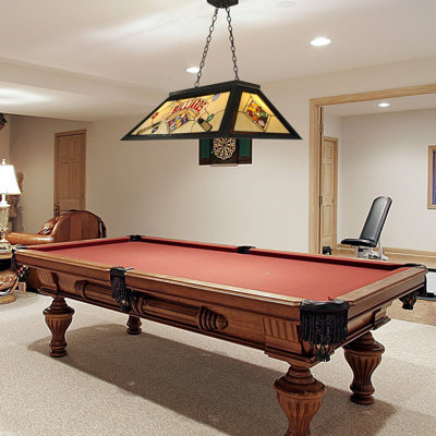Mordenhill 4 - Light Yellow Pool Table Lights Pendant
