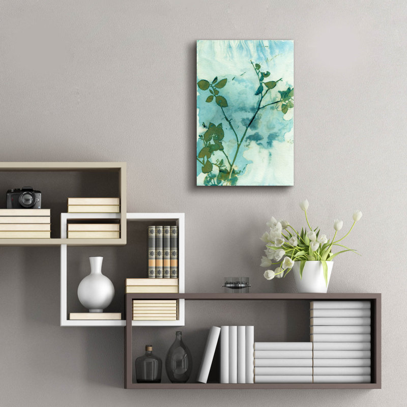 "Feuilles et ciel" par Krista McCurdy, H 24 po x l 16 po