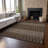 Premium Machine Washable Prisco Chocolate Rug-714067900