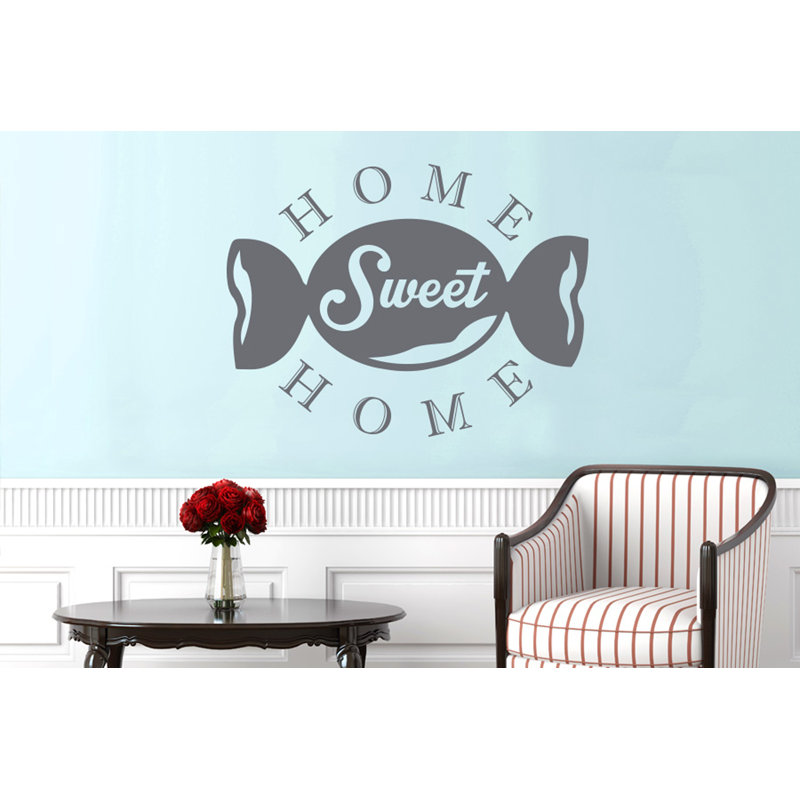 Non-Wall Damaging Wall Decal, Grey, Medium