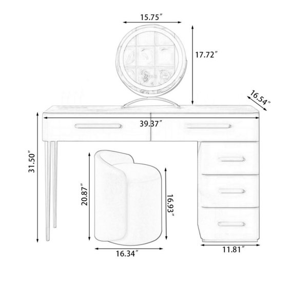 Dimensions du produit