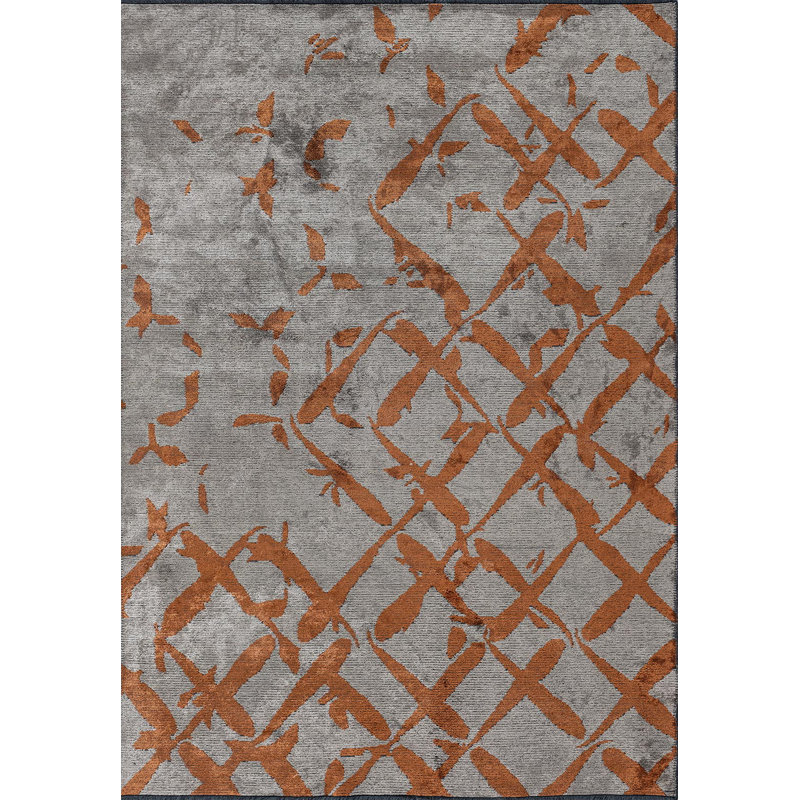 Contemporary Diamond Fade, Rectangle 9'10" x 14'
