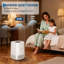 Air Purifier for Home – For Large Rooms up to 120 m², Eliminates Allergens, Odors, and Pet Hair, Efficient Filter, Fresh Air