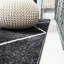 Tapis noir / blanc Birute-1011231257