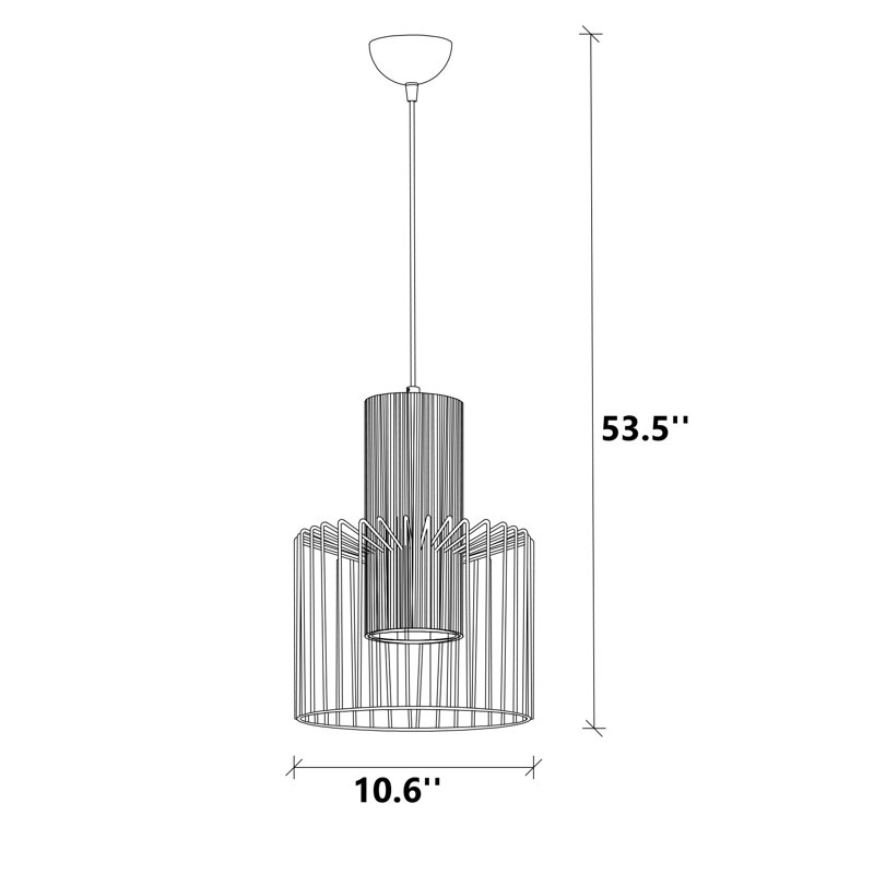 Savalas Geometric Chandelier