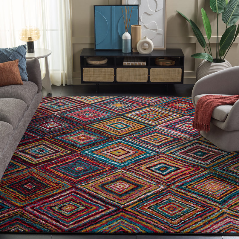 Miley Performance Geometric Rug, Rectangle 8' x 10'