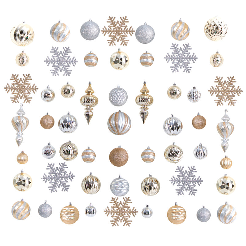 Ensemble de 81 décorations de Noël 81 pièces