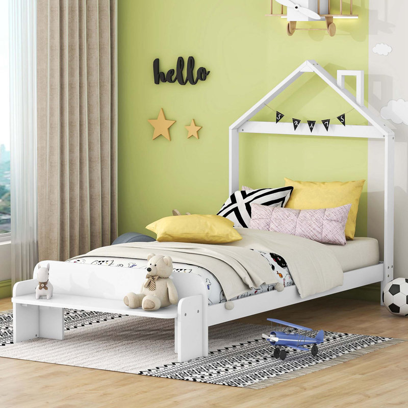 Lit plateforme Perryopolis par Harper Orchard, Simple, Blanc