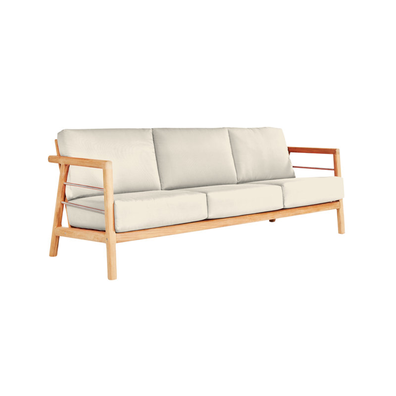 Daniele 5 - Person Outdoor Seating Group with Cushions, Cream