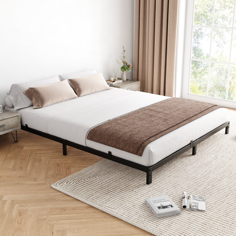 Bed Frame, 6'' H X 79.9'' W X 60.4" L