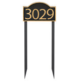 Soft 1-Line Lawn Address Sign