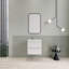 Meuble-lavabo flottant moderne simple Alcester Ivy Bronx-821752248
