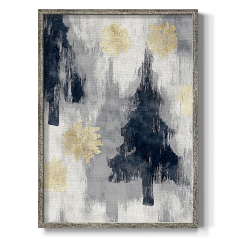 «Christmas Holiday Art CCL XXXI», reproduction encadrée - bois massif, H 15 po x l 12 po
