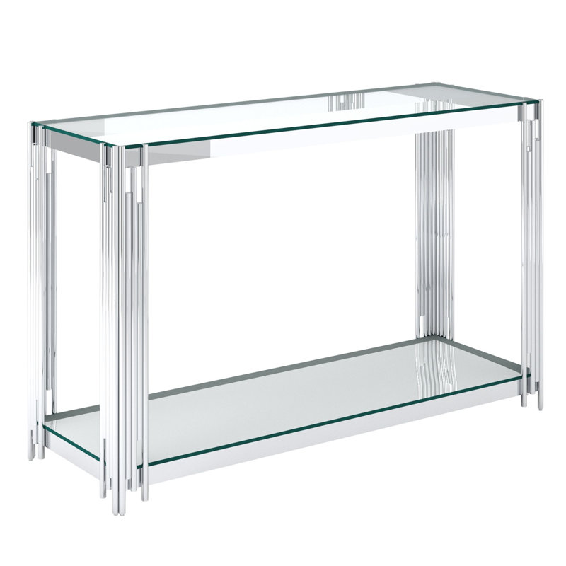 Console Brandon en argent, Argent argent