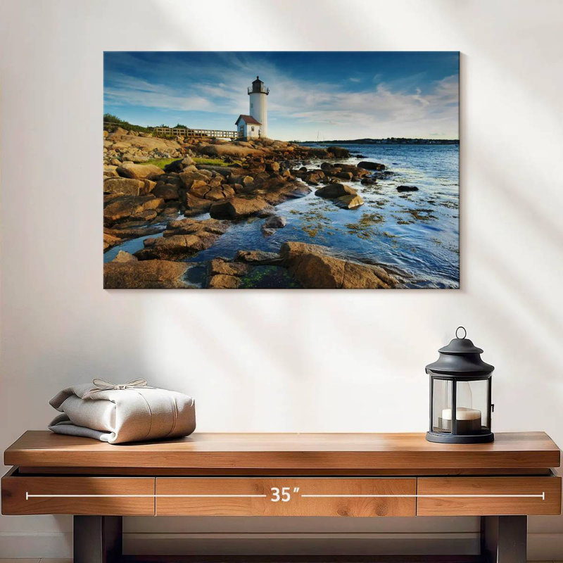 Phare Aletra Annisquam, H 16 po x l 24 po