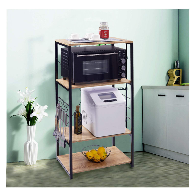 Nifleim 60cm W Manufactured Wood Shelving Unit, Light Wood