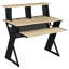 Bureau de musique avec gestion des câbles