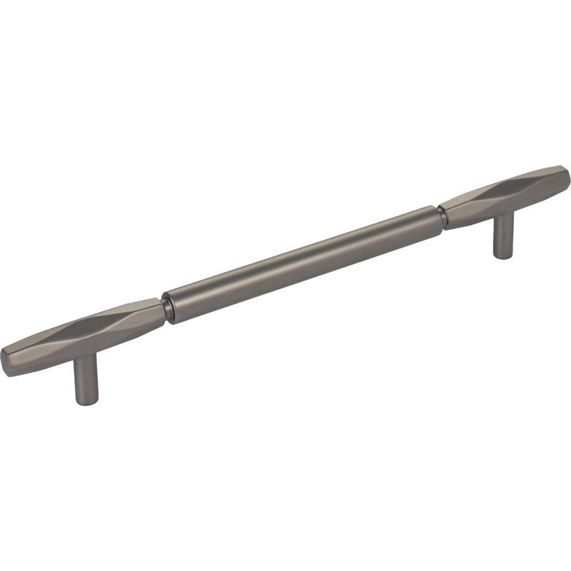 Kingsmill Bar Pull, Ash Gray, 7 9/16" Center to Center