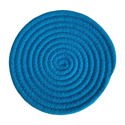 15" Round Braided Placemats Set Of 4