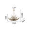 Chalet 8 - Light Candle Style Chandelier