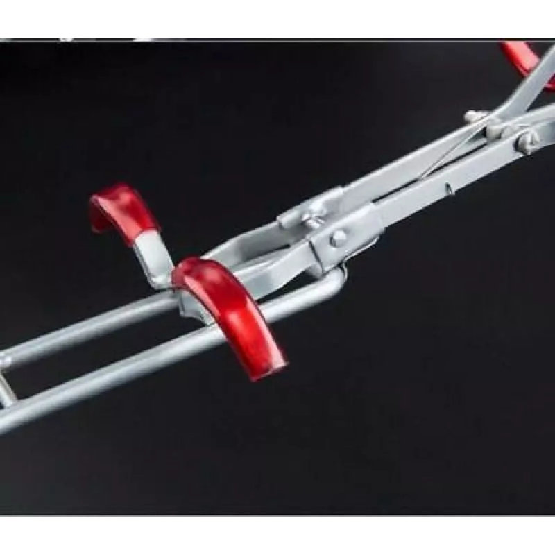 Foldable Adjustable Double Pole Bracket Practical Fishing Rod Holder Fish Tool