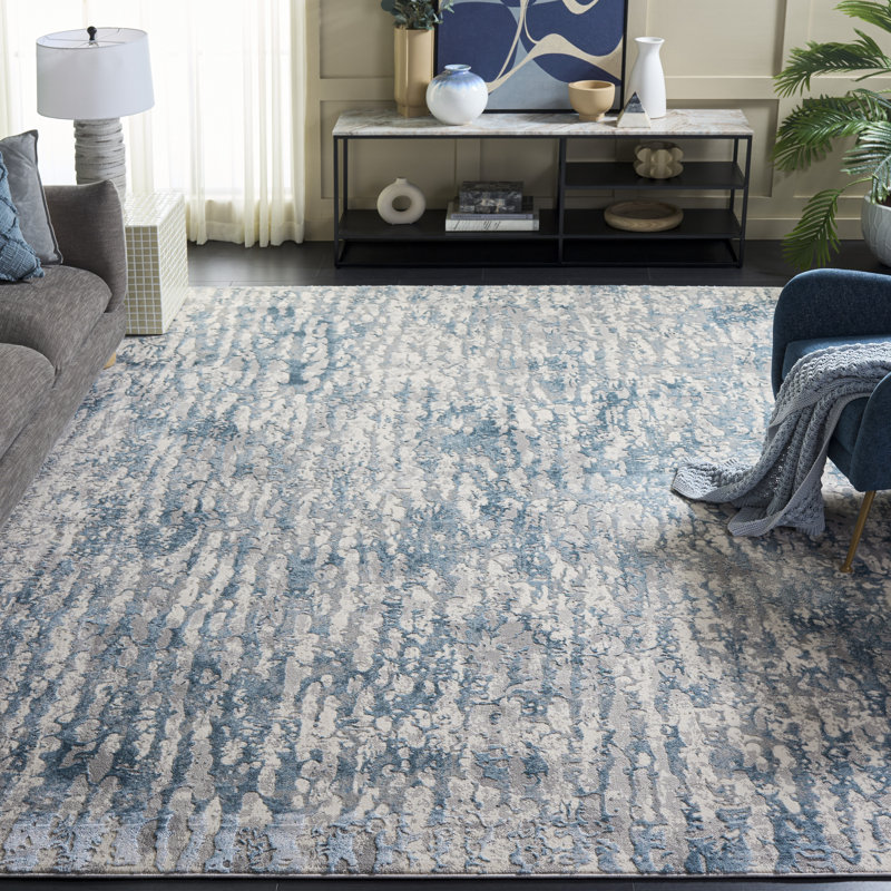 Kukwa Performance Abstract Rug, Rectangle 8' x 10'