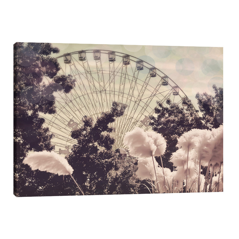 Feathery Ferris by Ashley Davis - Wrapped Canvas Print, 61cm H x 81cm W x 4cm D