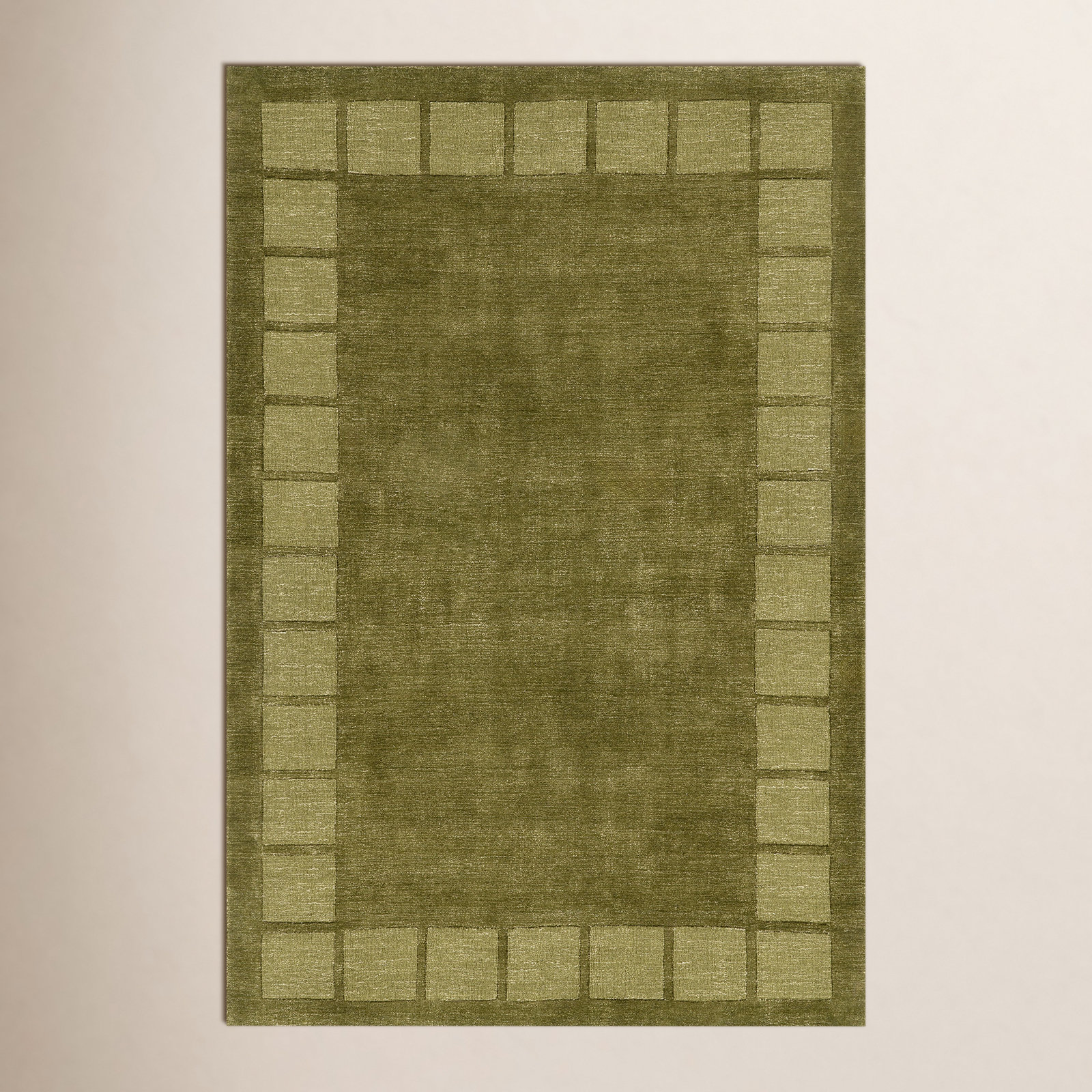Milchan High Low Flatweave Geometric Wool Rug, Rectangle 11'6" x 14'6"