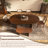 6-Piece Solid Wood Dining Table Set With Rattan-Back Chairs-431275012