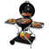 Porcelain Enamel Kettle Charcoal Grill With 2 Side Tables