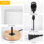 Lampe de chevet brune 17,3 po