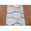 Tapis moderne abstrait à rayures All-Over 3 x 5
