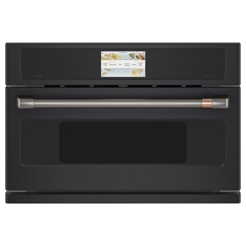 Wall Oven Bar Pull, Brushed Black