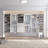 Modular Closet System, Versatile and Customizable Walk-In Design for Efficient Storage and Organization-124865283