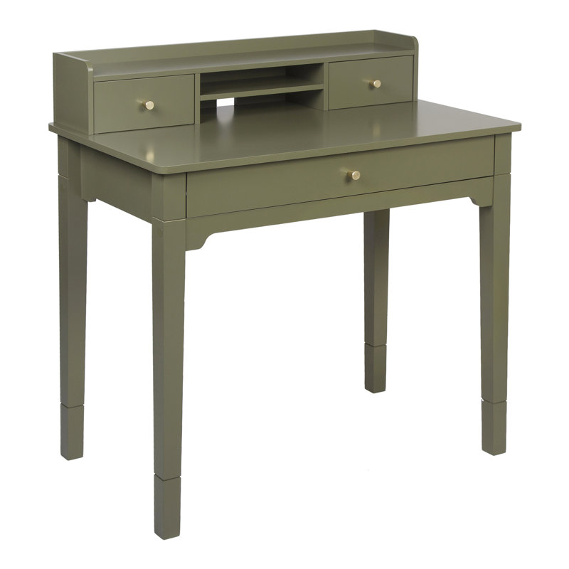 Keaton Desk with Hutch, Green