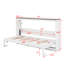 Lit escamotable simple avec DEL-355081950