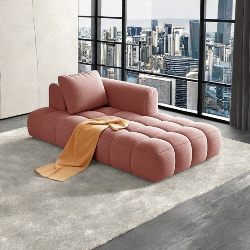 Marazi, Orienté à gauche (vu de face), Mélange de polyester rose